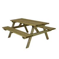 British Made 6-Seater Picnic Table FSC® Certified