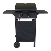 Perth 2 Burner Gas BBQ – Black