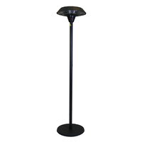 Electric Floor Standing Patio Heater – Black