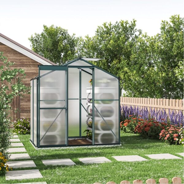 Livingandhome Clear Polycarbonate Sheets for Greenhouse Covering