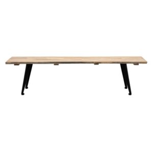 Paralia Wooden Dining Bench Rectangular In Natural